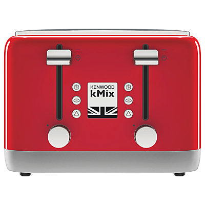 Kenwood kMix TFX750 4-Slice Toaster Red Kenwood kMix TFX750 4-Slice Toaster Red